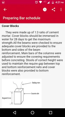 Civil Engineering Hand Book android App screenshot 10